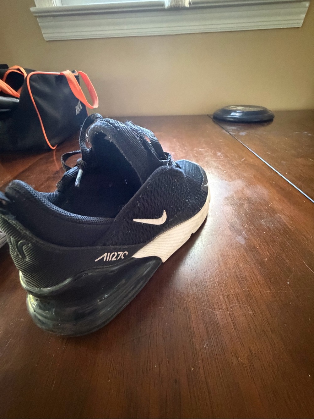 Nike Kids Black and White Air Max 270 Sneaker